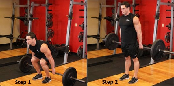man showing how to do the Hack Squat
